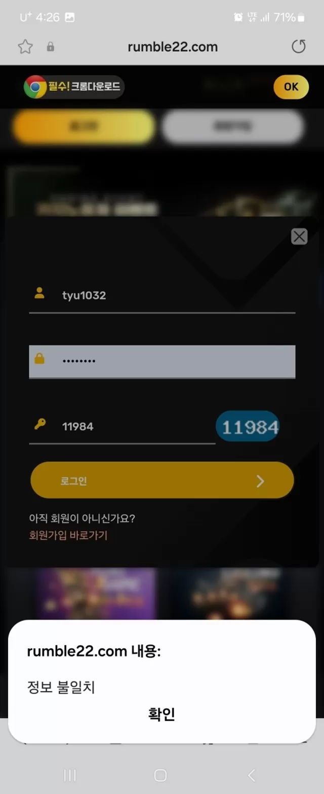 럼블벳 먹튀 확정